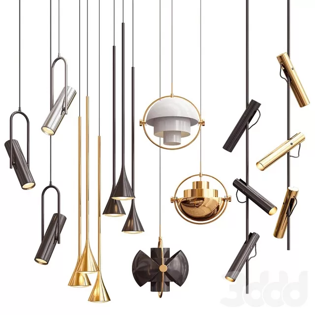 LIGHTING – PENDANT LIGHT – 3D MODELS – FREE DOWNLOAD – 13094