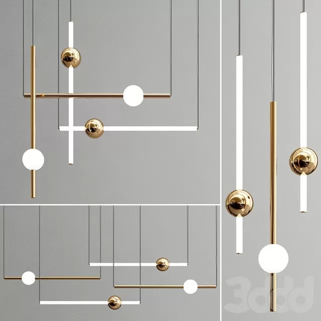 LIGHTING – PENDANT LIGHT – 3D MODELS – FREE DOWNLOAD – 13142