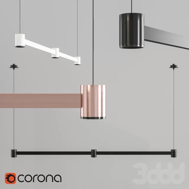 LIGHTING – PENDANT LIGHT – 3D MODELS – FREE DOWNLOAD – 13162