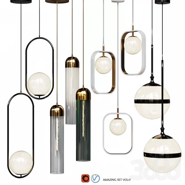 LIGHTING – PENDANT LIGHT – 3D MODELS – FREE DOWNLOAD – 13170