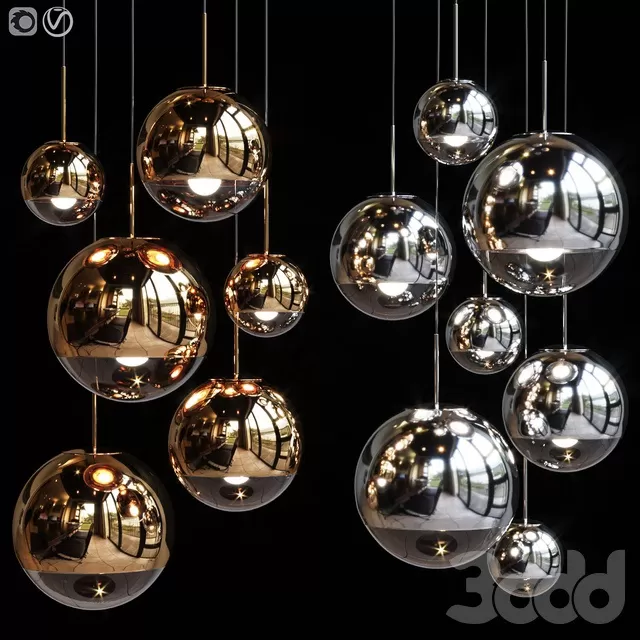 LIGHTING – PENDANT LIGHT – 3D MODELS – FREE DOWNLOAD – 13196