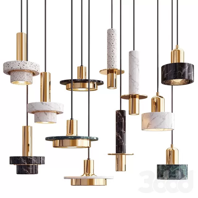 LIGHTING – PENDANT LIGHT – 3D MODELS – FREE DOWNLOAD – 13206