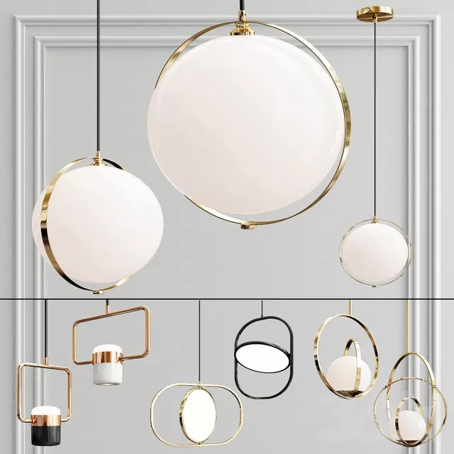 LIGHTING – PENDANT LIGHT – 3D MODELS – FREE DOWNLOAD – 13289