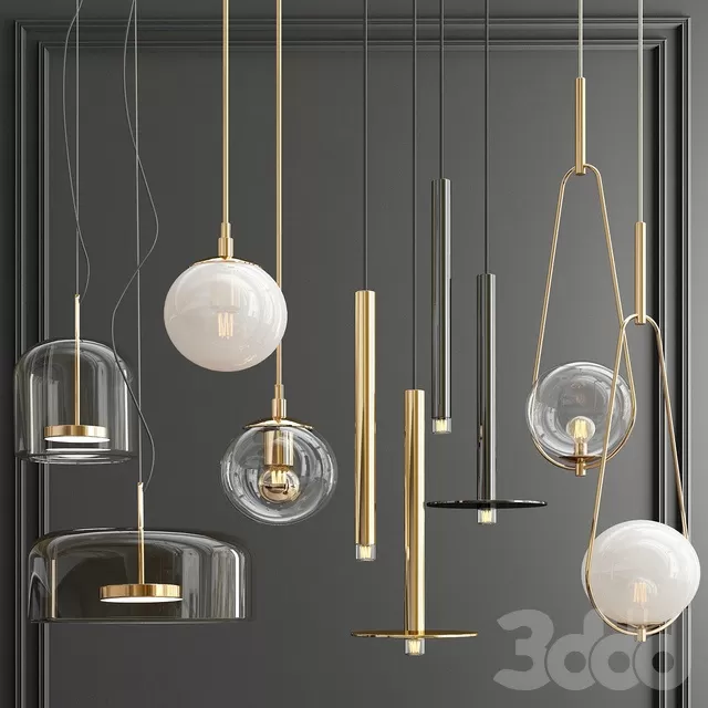 LIGHTING – PENDANT LIGHT – 3D MODELS – FREE DOWNLOAD – 13302