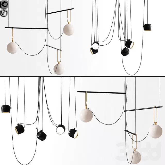 LIGHTING – PENDANT LIGHT – 3D MODELS – FREE DOWNLOAD – 13331