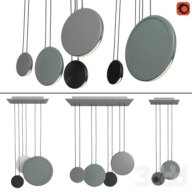 LIGHTING – PENDANT LIGHT – 3D MODELS – FREE DOWNLOAD – 13381