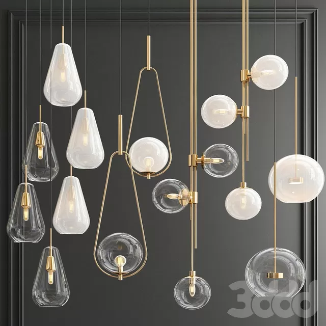 LIGHTING – PENDANT LIGHT – 3D MODELS – FREE DOWNLOAD – 13403