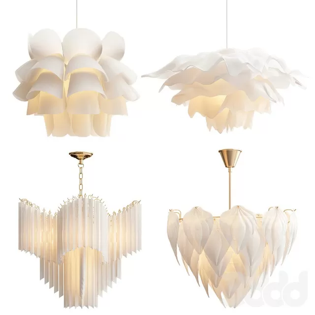 LIGHTING – PENDANT LIGHT – 3D MODELS – FREE DOWNLOAD – 13433