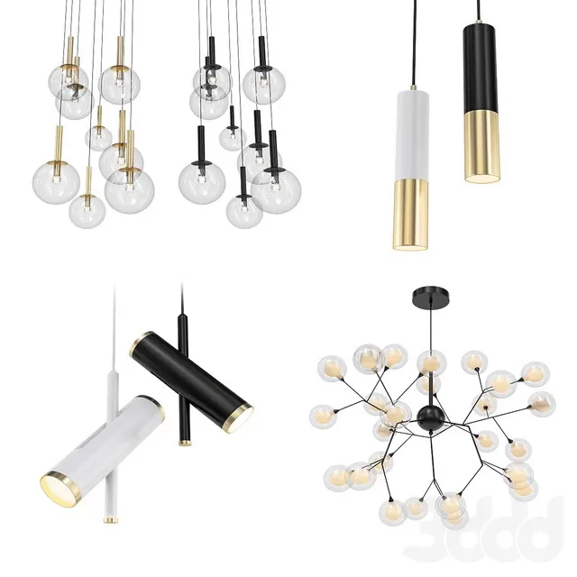 LIGHTING – PENDANT LIGHT – 3D MODELS – FREE DOWNLOAD – 13445