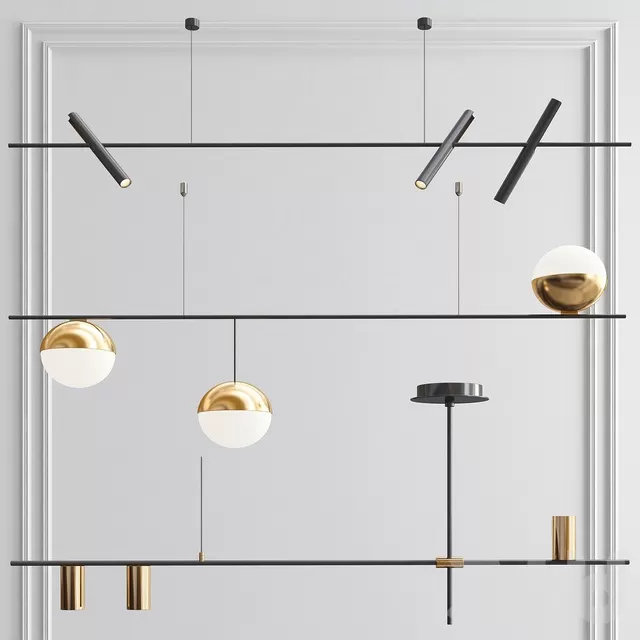 LIGHTING – PENDANT LIGHT – 3D MODELS – FREE DOWNLOAD – 13453