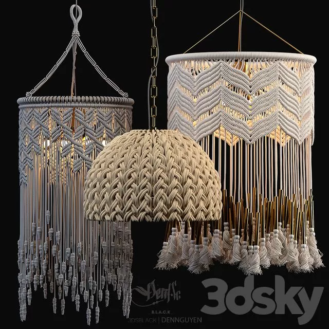LIGHTING – PENDANT LIGHT – 3D MODELS – FREE DOWNLOAD – 13454