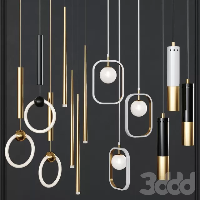 LIGHTING – PENDANT LIGHT – 3D MODELS – FREE DOWNLOAD – 13475