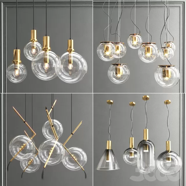 LIGHTING – PENDANT LIGHT – 3D MODELS – FREE DOWNLOAD – 13476