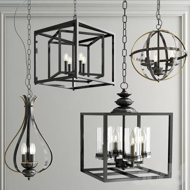 LIGHTING – PENDANT LIGHT – 3D MODELS – FREE DOWNLOAD – 13502