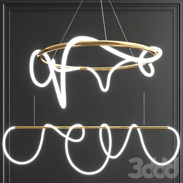 LIGHTING – PENDANT LIGHT – 3D MODELS – FREE DOWNLOAD – 13536