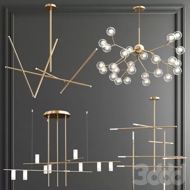 LIGHTING – PENDANT LIGHT – 3D MODELS – FREE DOWNLOAD – 13542