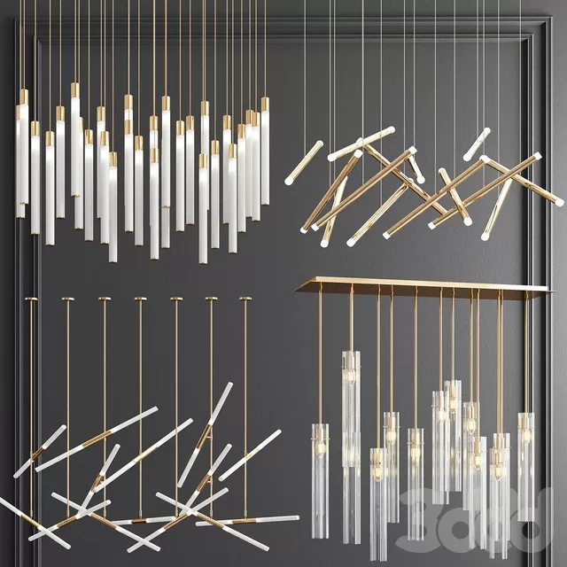 LIGHTING – PENDANT LIGHT – 3D MODELS – FREE DOWNLOAD – 13545