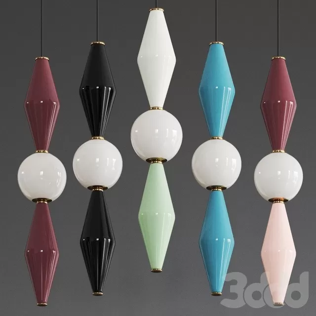 LIGHTING – PENDANT LIGHT – 3D MODELS – FREE DOWNLOAD – 13602