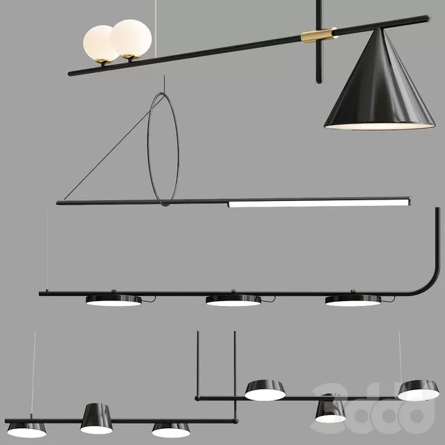 LIGHTING – PENDANT LIGHT – 3D MODELS – FREE DOWNLOAD – 13613