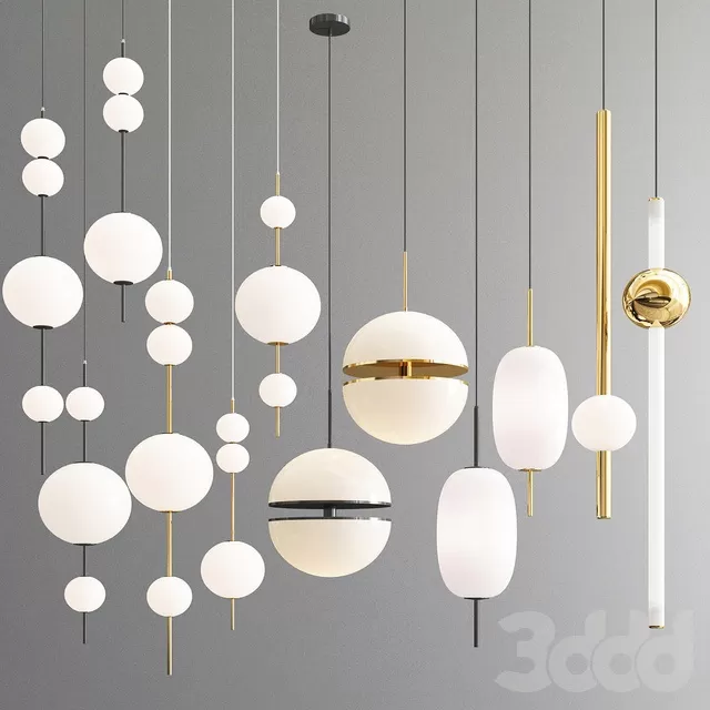 LIGHTING – PENDANT LIGHT – 3D MODELS – FREE DOWNLOAD – 13618