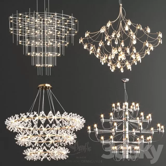 LIGHTING – PENDANT LIGHT – 3D MODELS – FREE DOWNLOAD – 13661