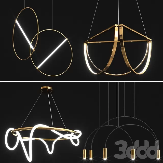 LIGHTING – PENDANT LIGHT – 3D MODELS – FREE DOWNLOAD – 13699