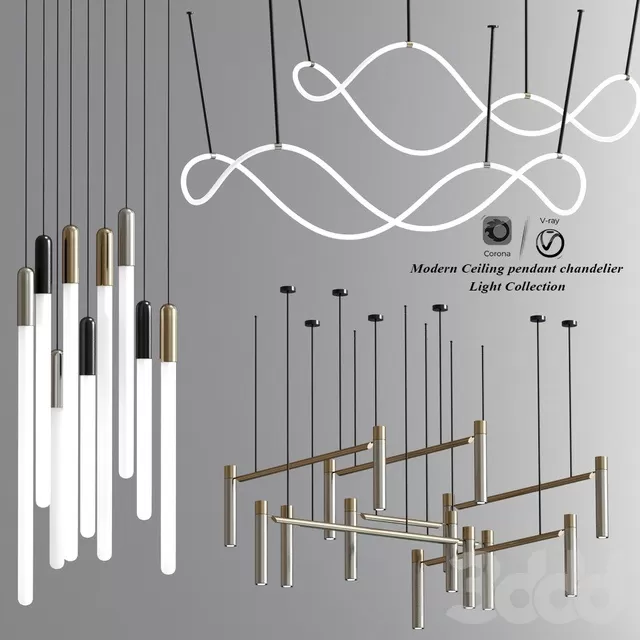 LIGHTING – PENDANT LIGHT – 3D MODELS – FREE DOWNLOAD – 13708