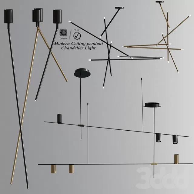 LIGHTING – PENDANT LIGHT – 3D MODELS – FREE DOWNLOAD – 13711