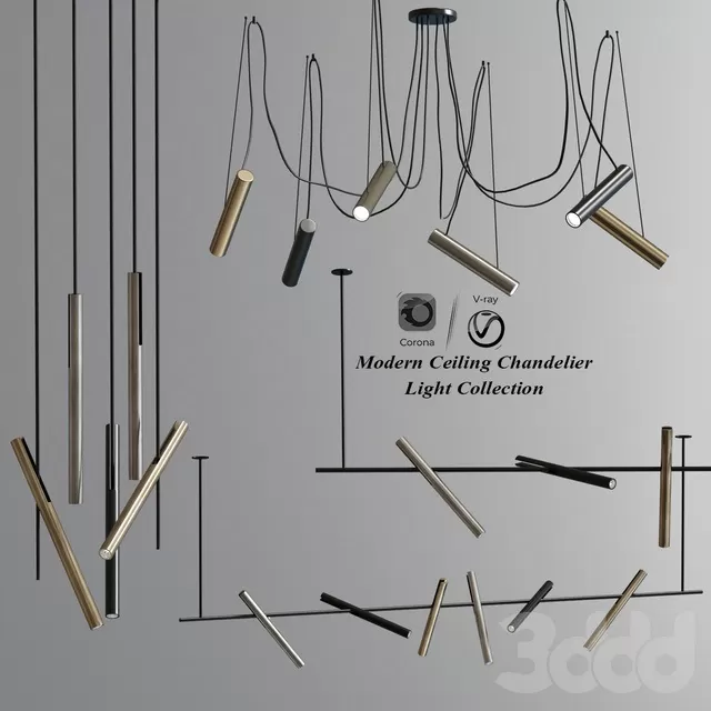 LIGHTING – PENDANT LIGHT – 3D MODELS – FREE DOWNLOAD – 13723