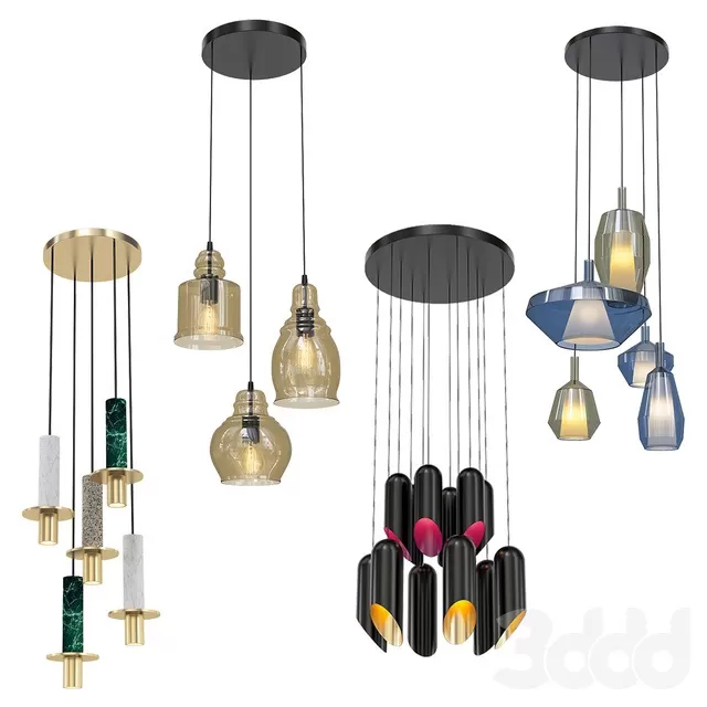 LIGHTING – PENDANT LIGHT – 3D MODELS – FREE DOWNLOAD – 13725
