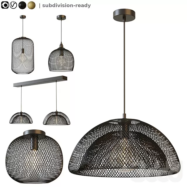 LIGHTING – PENDANT LIGHT – 3D MODELS – FREE DOWNLOAD – 13764