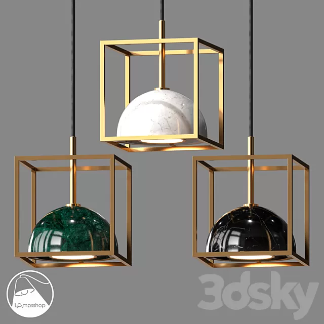 LIGHTING – PENDANT LIGHT – 3D MODELS – FREE DOWNLOAD – 13914