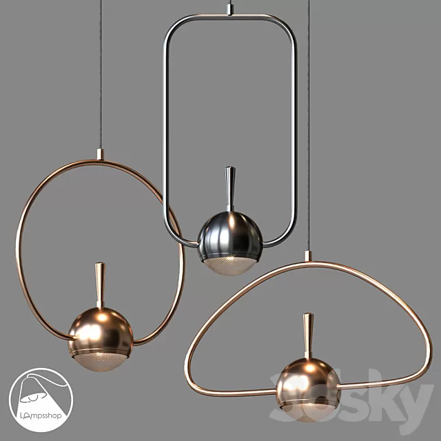 LIGHTING – PENDANT LIGHT – 3D MODELS – FREE DOWNLOAD – 13975