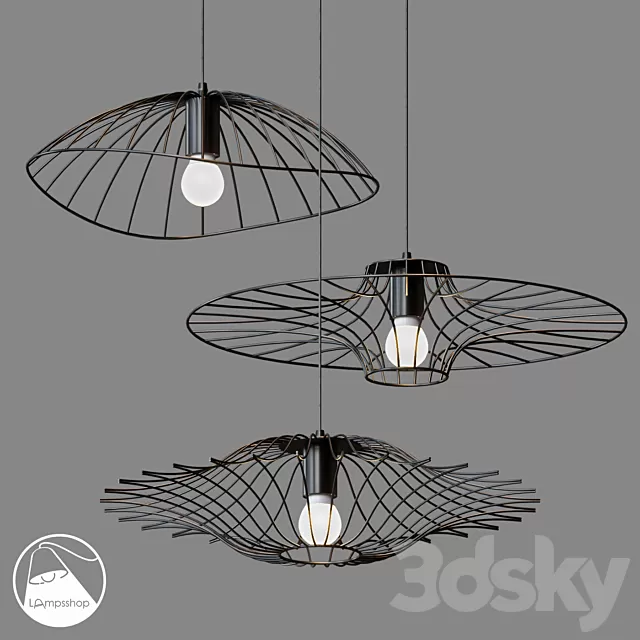 LIGHTING – PENDANT LIGHT – 3D MODELS – FREE DOWNLOAD – 13996