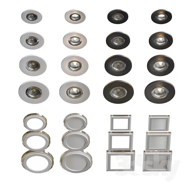 LIGHTING – SPOT LIGHT – 3D MODELS – FREE DOWNLOAD – 14087