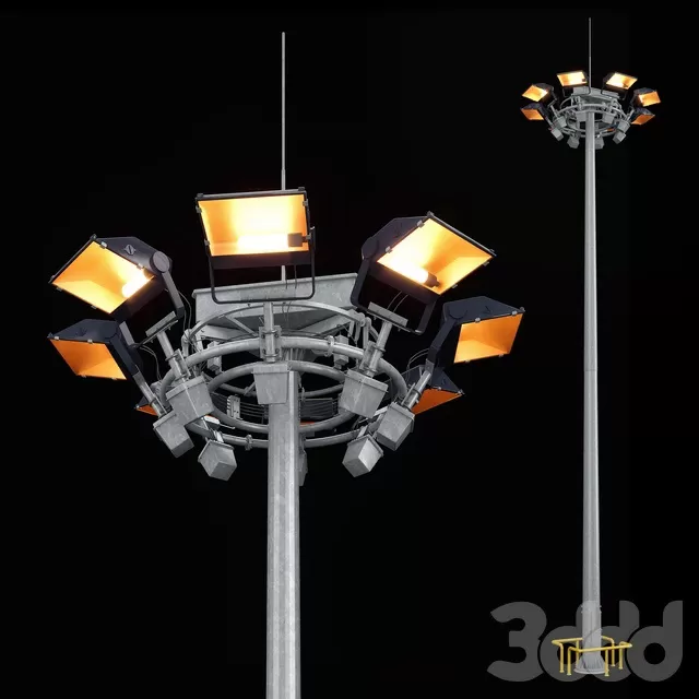 LIGHTING – STREET LIGHT – 3D MODELS – FREE DOWNLOAD – 14190