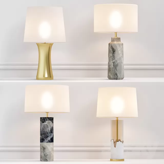 LIGHTING – TABLE LAMP – 3D MODELS – FREE DOWNLOAD – 14237