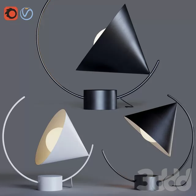 LIGHTING – TABLE LAMP – 3D MODELS – FREE DOWNLOAD – 14241