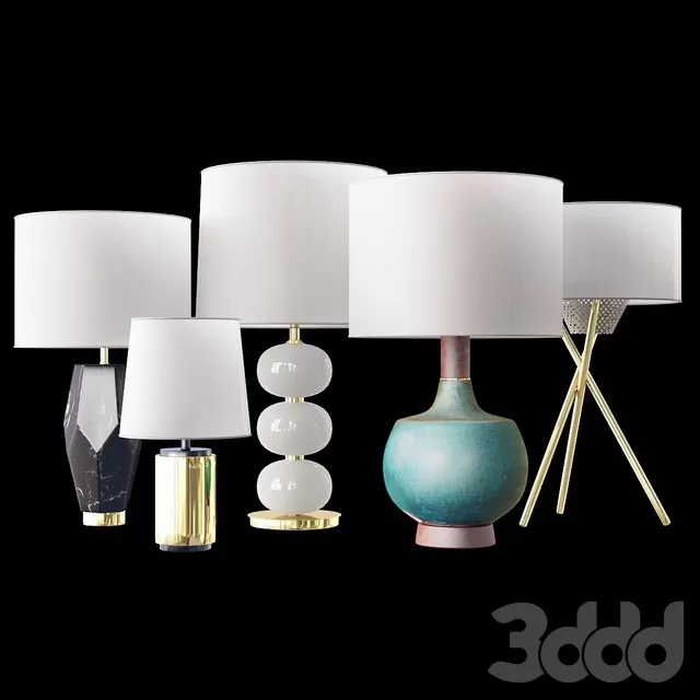 LIGHTING – TABLE LAMP – 3D MODELS – FREE DOWNLOAD – 14272