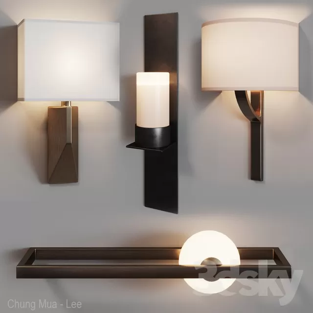 LIGHTING – WALL LIGHT – 3D MODELS – FREE DOWNLOAD – 14722