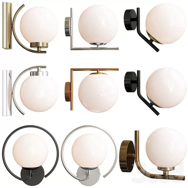 LIGHTING – WALL LIGHT – 3D MODELS – FREE DOWNLOAD – 14883