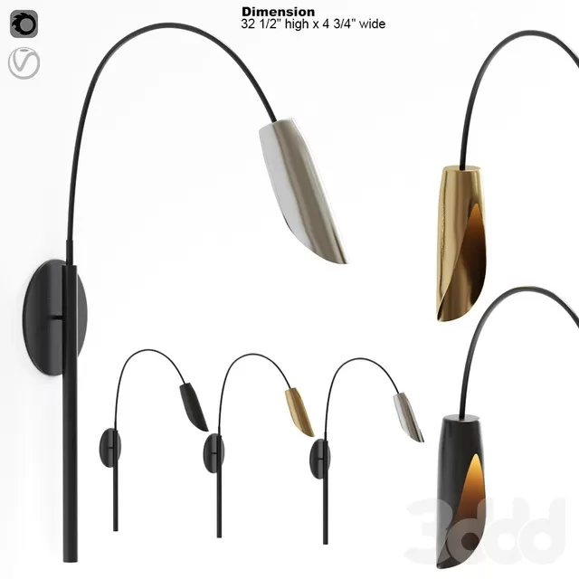 LIGHTING – WALL LIGHT – 3D MODELS – FREE DOWNLOAD – 14896