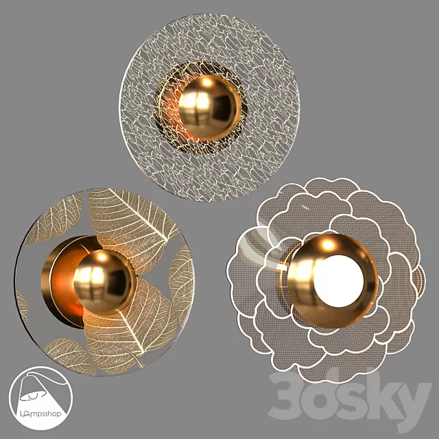 LIGHTING – WALL LIGHT – 3D MODELS – FREE DOWNLOAD – 15046