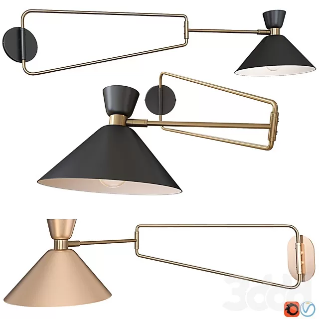 LIGHTING – WALL LIGHT – 3D MODELS – FREE DOWNLOAD – 15061
