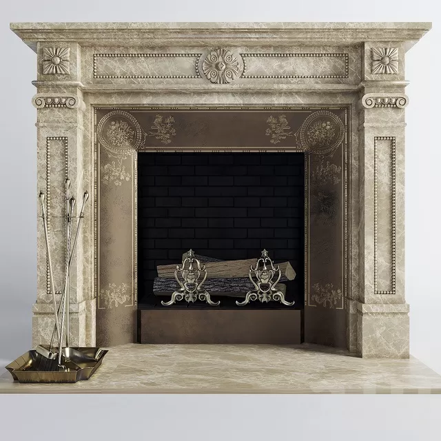 OTHER MODELS – FIREPLACE – 3D MODELS – FREE DOWNLOAD – 15518