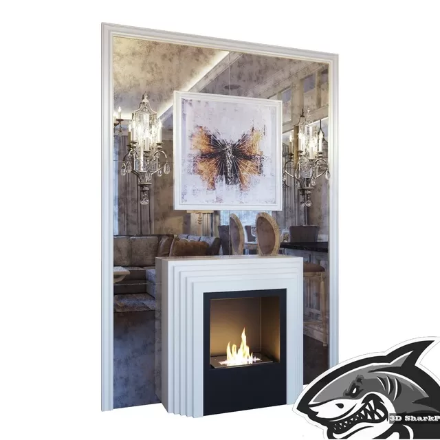 OTHER MODELS – FIREPLACE – 3D MODELS – FREE DOWNLOAD – 15520
