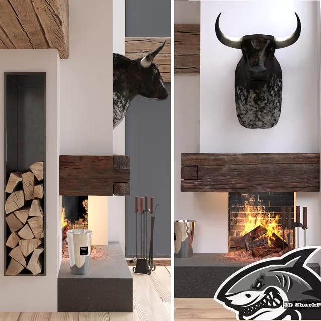 OTHER MODELS – FIREPLACE – 3D MODELS – FREE DOWNLOAD – 15529