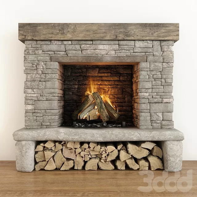 OTHER MODELS – FIREPLACE – 3D MODELS – FREE DOWNLOAD – 15543
