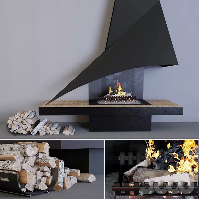 OTHER MODELS – FIREPLACE – 3D MODELS – FREE DOWNLOAD – 15545