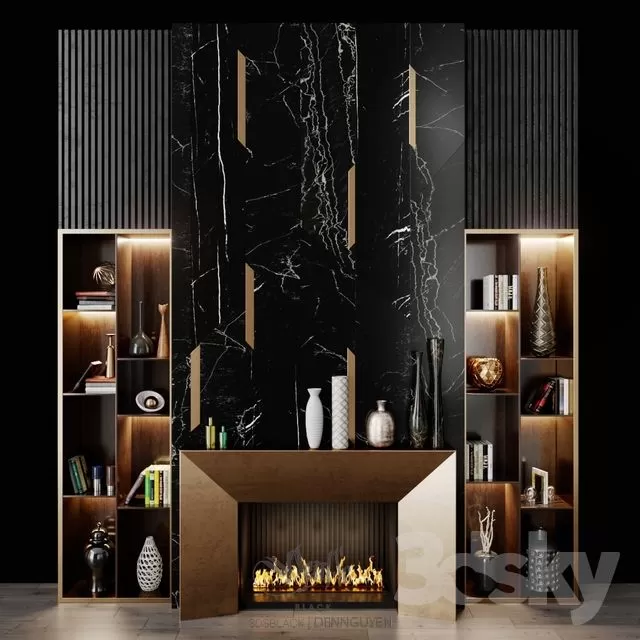 OTHER MODELS – FIREPLACE – 3D MODELS – FREE DOWNLOAD – 15567